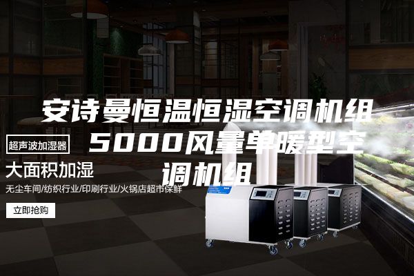 安诗曼恒温恒湿空调机组  5000风量单暖型空调机组