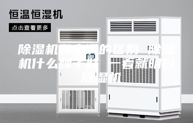 除湿机和空调的区别 除湿机什么牌子好 一看就明白 除湿机