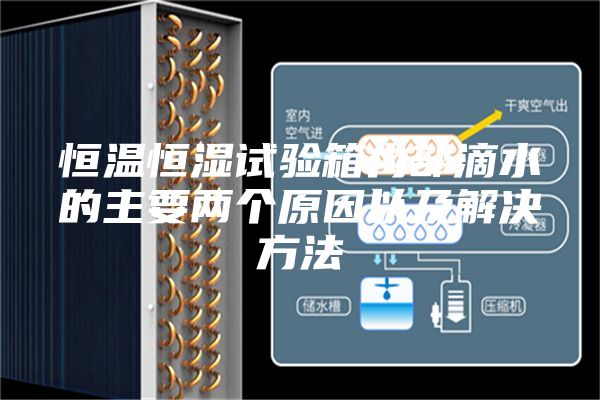 恒温恒湿试验箱内部滴水的主要两个原因以及解决方法