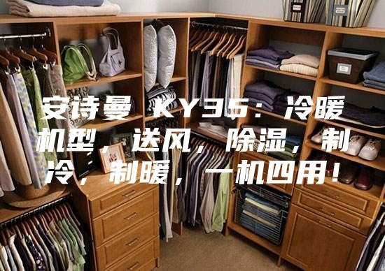安诗曼 KY35：冷暖机型，送风，除湿，制冷，制暖，一机四用！