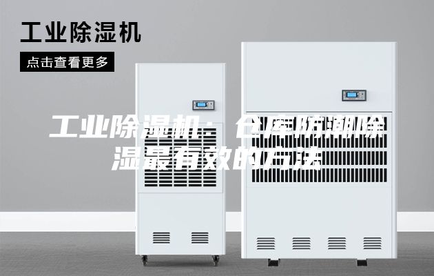工业除湿机：仓库防潮除湿最有效的方法