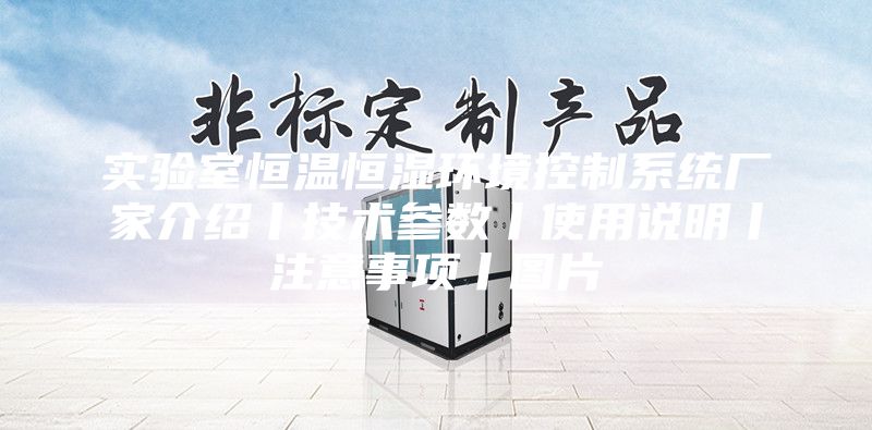 实验室恒温恒湿环境控制系统厂家介绍丨技术参数丨使用说明丨注意事项丨图片