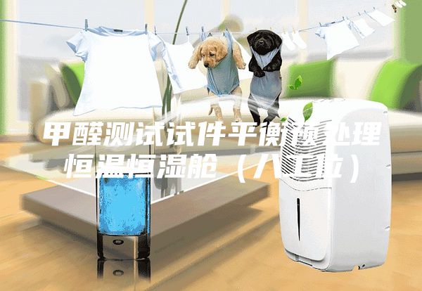 甲醛测试试件平衡预处理恒温恒湿舱（八工位）
