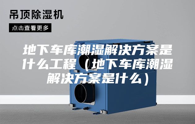 地下车库潮湿解决方案是什么工程（地下车库潮湿解决方案是什么）