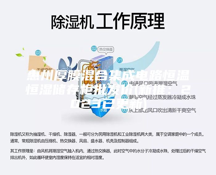 惠州厚膜混合集成电路恒温恒湿储存柜批发价(新推：2023已更新)