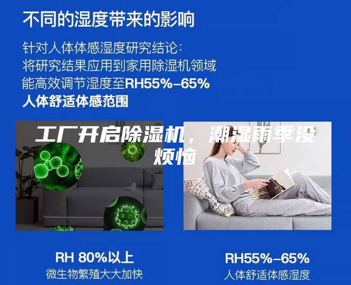 工厂开启除湿机，潮湿雨季没烦恼