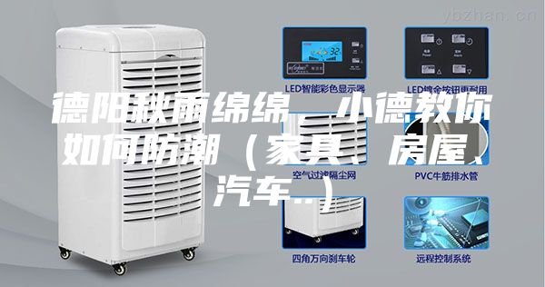 德阳秋雨绵绵，小德教你如何防潮（家具、房屋、汽车..）