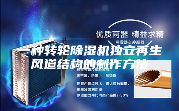 一种转轮除湿机独立再生风道结构的制作方法