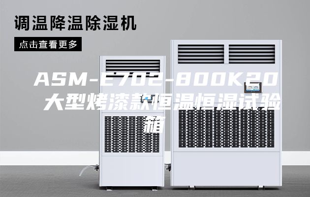 ASM-E702-800K20 大型烤漆款恒温恒湿试验箱