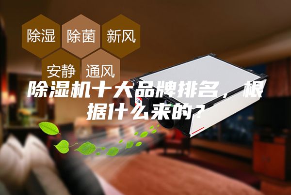 除湿机十大品牌排名，根据什么来的？