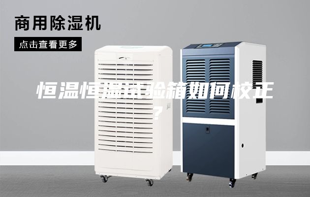 恒温恒湿试验箱如何校正？