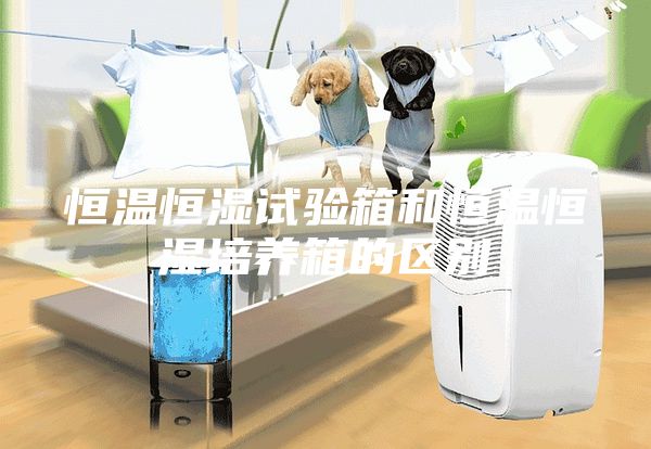 恒温恒湿试验箱和恒温恒湿培养箱的区别