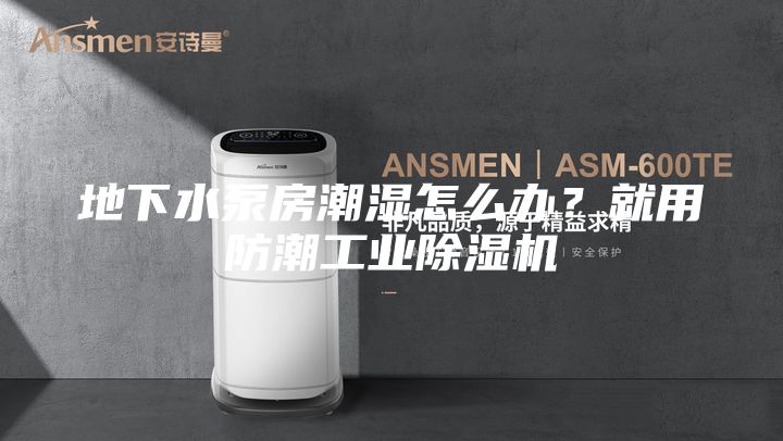 地下水泵房潮湿怎么办？就用防潮工业除湿机