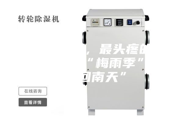 除湿机南方，最头疼的就是每年的“梅雨季”、“回南天”