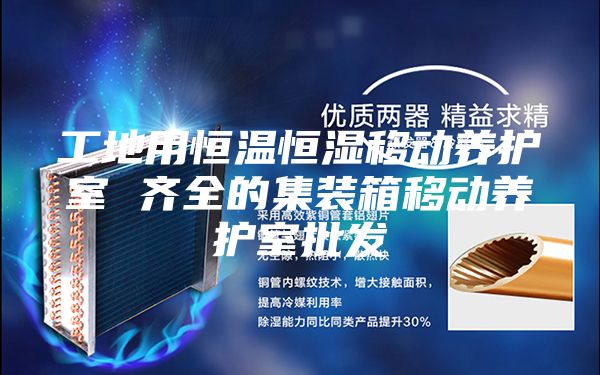 工地用恒温恒湿移动养护室 齐全的集装箱移动养护室批发