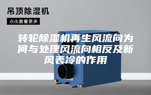 转轮除湿机再生风流向为何与处理风流向相反及新风表冷的作用