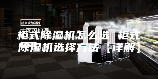 柜式除湿机怎么选 柜式除湿机选择方法【详解】