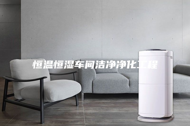 恒温恒湿车间洁净净化工程