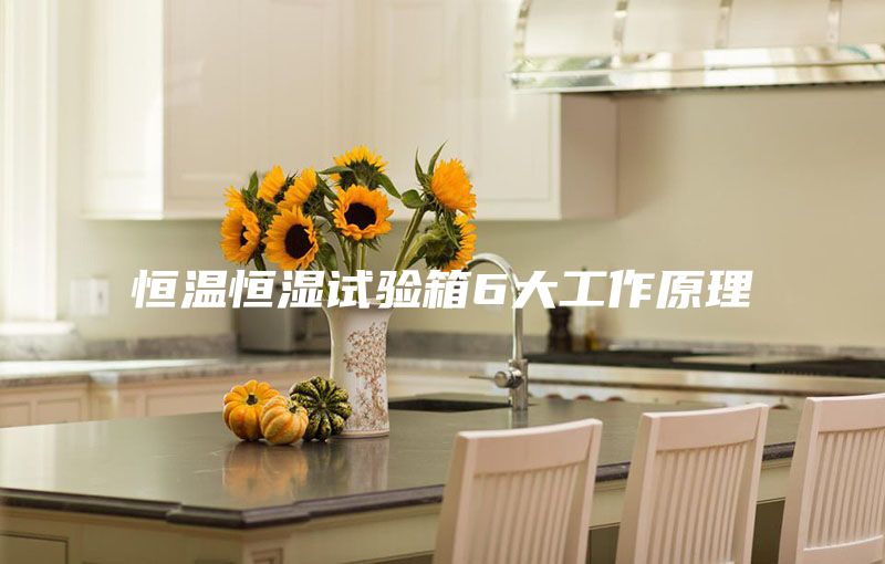 恒温恒湿试验箱6大工作原理