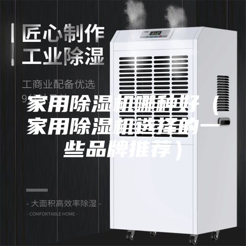 家用除湿机哪种好（家用除湿机选择的一些品牌推荐）