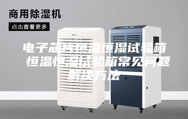 电子芯片恒温恒湿试验箱 恒温恒湿试验箱常见问题解决方法