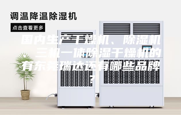 国内生产干燥机、除湿机、三机一体除湿干燥机的有东莞瑞达还有哪些品牌？