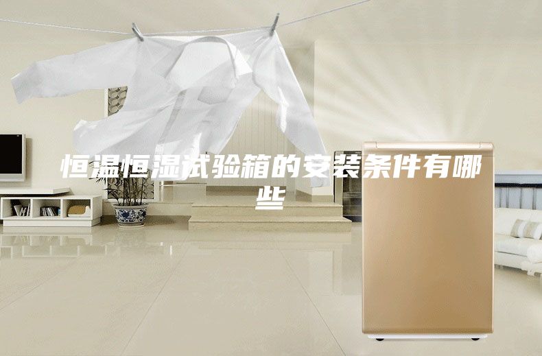 恒温恒湿试验箱的安装条件有哪些