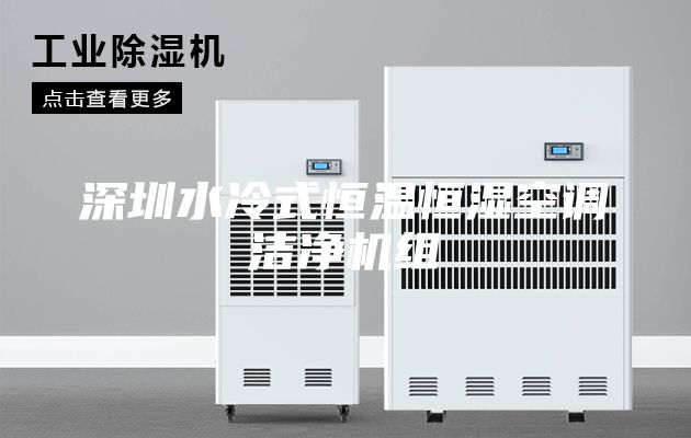 深圳水冷式恒温恒湿空调洁净机组
