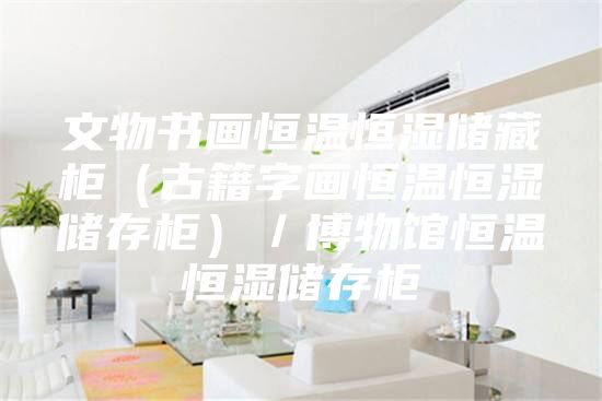 文物书画恒温恒湿储藏柜（古籍字画恒温恒湿储存柜）／博物馆恒温恒湿储存柜