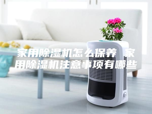 家用除湿机怎么保养 家用除湿机注意事项有哪些