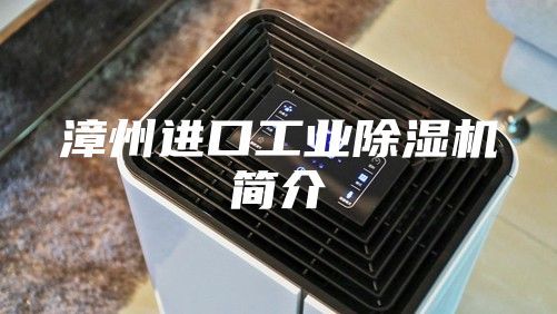 漳州进口工业除湿机简介