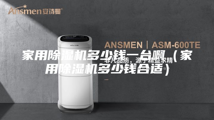 家用除湿机多少钱一台啊（家用除湿机多少钱合适）