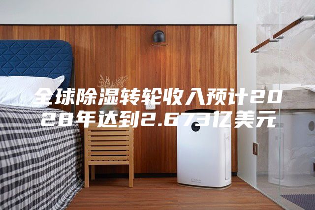 全球除湿转轮收入预计2028年达到2.673亿美元