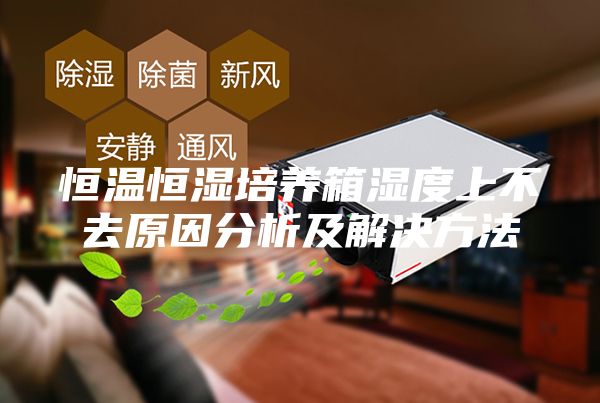 恒温恒湿培养箱湿度上不去原因分析及解决方法