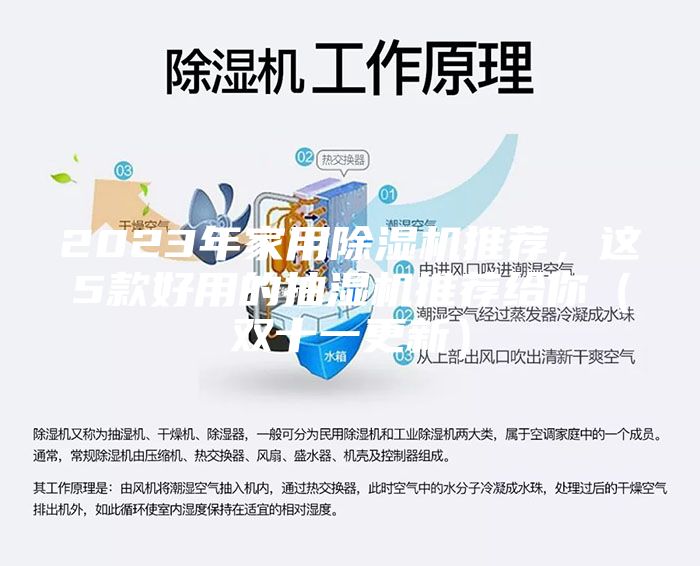 2023年家用除湿机推荐，这5款好用的抽湿机推荐给你（双十一更新）