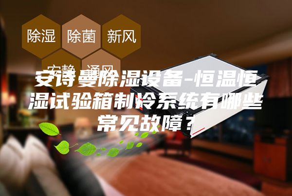 安诗曼除湿设备-恒温恒湿试验箱制冷系统有哪些常见故障？