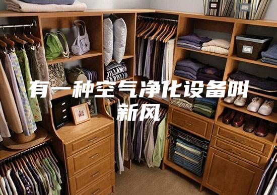 有一种空气净化设备叫新风