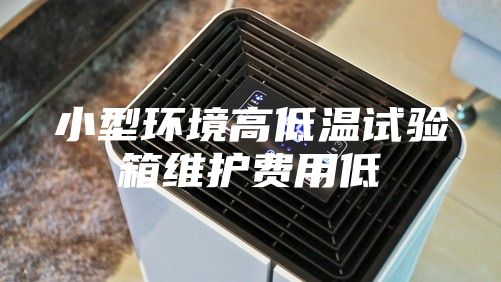 小型环境高低温试验箱维护费用低