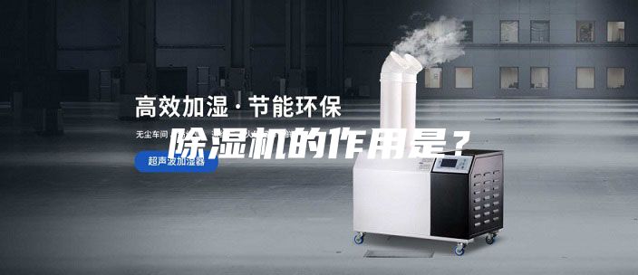 除湿机的作用是？