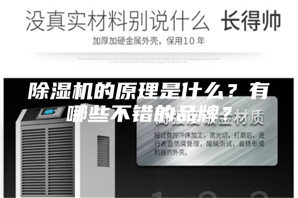 除湿机的原理是什么？有哪些不错的品牌？