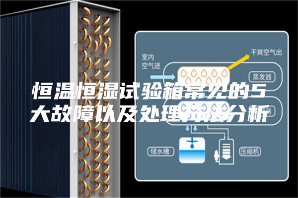 恒温恒湿试验箱常见的5大故障以及处理方法分析