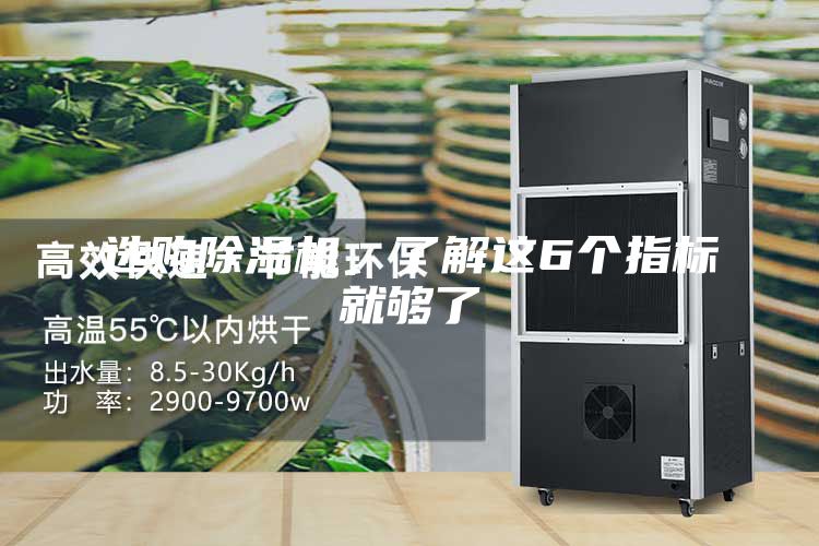 选购除湿机，了解这6个指标就够了