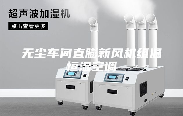 无尘车间直膨新风机组温恒湿空调