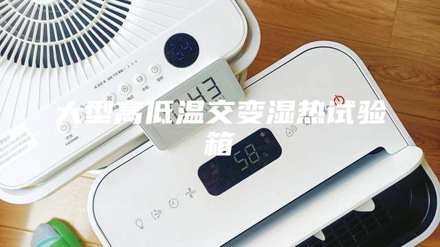 大型高低温交变湿热试验箱