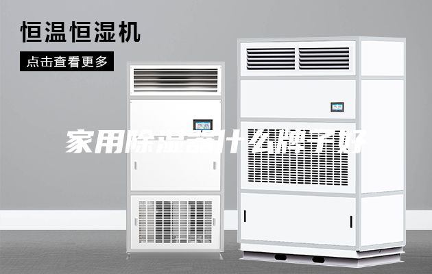 家用除湿器什么牌子好