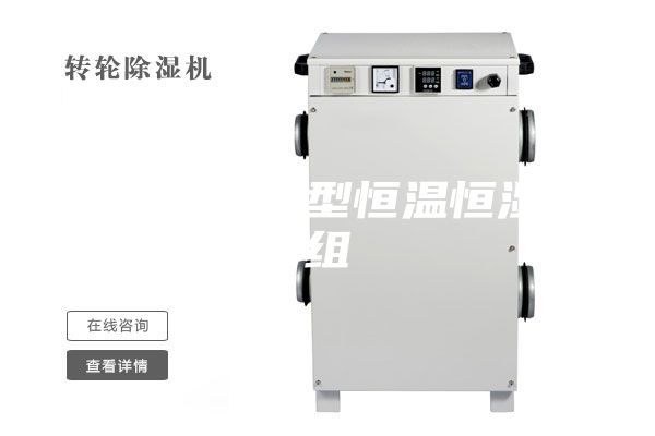 低温和低湿型恒温恒湿机组