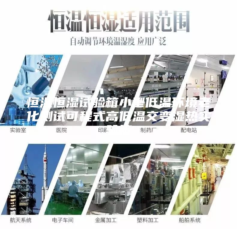 恒温恒湿试验箱小型低温环境老化测试可程式高低温交变湿热实验箱