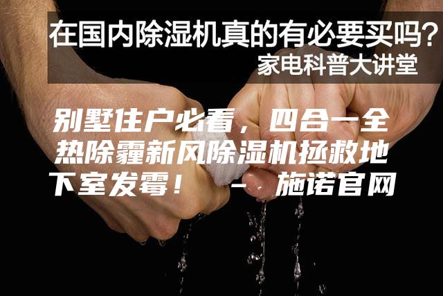别墅住户必看，四合一全热除霾新风除湿机拯救地下室发霉！ – 施诺官网