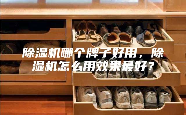除湿机哪个牌子好用，除湿机怎么用效果最好？