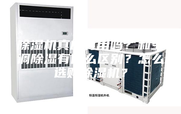 除湿机真的有用吗？和空调除湿有什么区别？怎么选购除湿机？